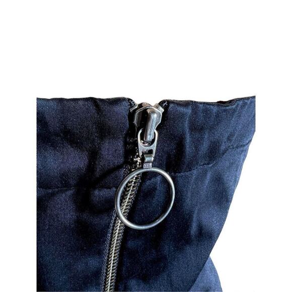 French Connection Women's Black Wizard Strapless Tulip Mini Tube‎ Dress Size 8 - Picture 7 of 9